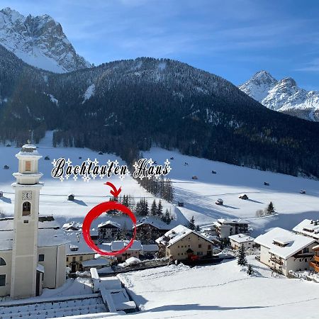 Bachlaufen Haus Aparthotel Sexten Buitenkant foto